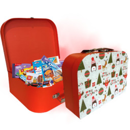 Valisette de Noël rouge -...