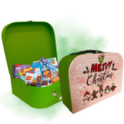 Valisette de Noël verte...