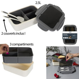 Lunch box compartimentée...