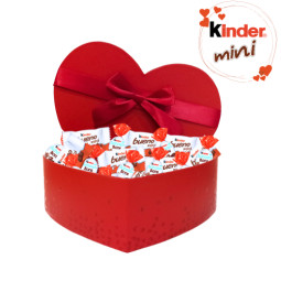 Coffret coeur rouge - 80...