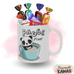 Mug "Pause flem" 32cl KAWAÏ...