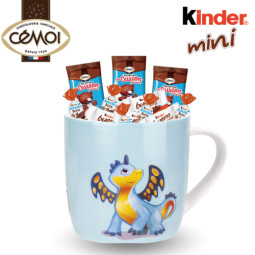 Mug dragon + 15 chocolats...