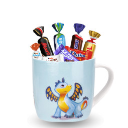 Mug dragon + 20 chocolats...