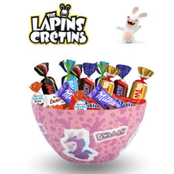 Bol rose + 30 chocolats...