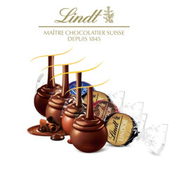 Assortiment chocolats noirs...