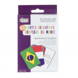 Jeu-de-60-cartes-éducatives-drapeaux-du-monde