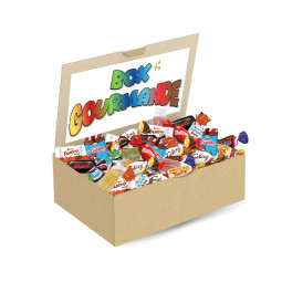 Box gourmande 65 pièces