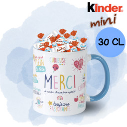 Mug 30cl "MERCI" + 20 KINDER