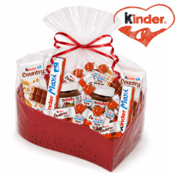 Coffret plateau coeur - Kinder
