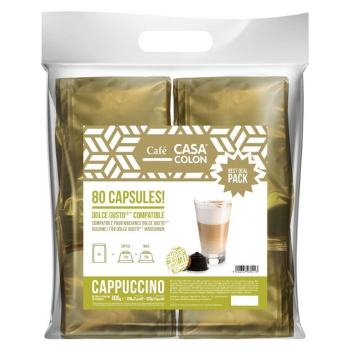 CASA-COLON6-cappuccino-40-capsules-40-toppings